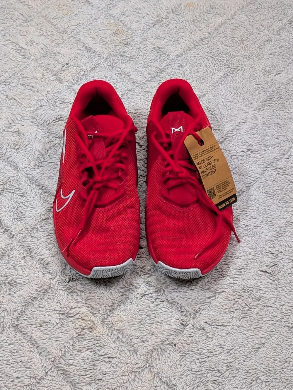 Nike Metcon 9 University Red Workout Training Shoes Mens Size 9 DZ2617-600 NEW - Picture 2 of 7